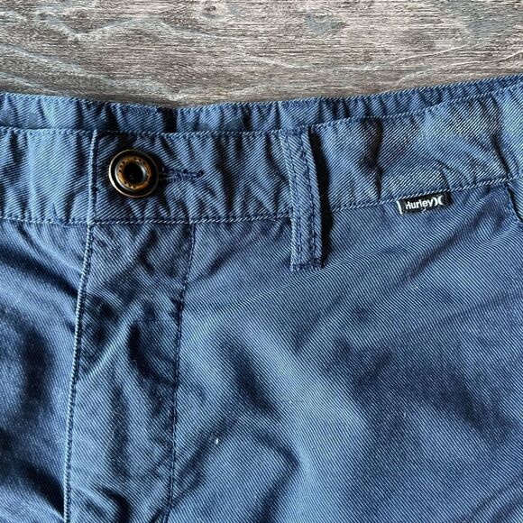 Hurley Navy Blue Shorts - Picture 2 of 4